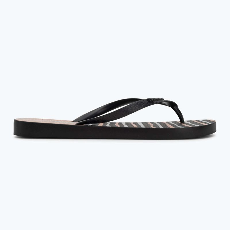 Ipanema Classic Happy XII black/black/pink women's flip flops 2