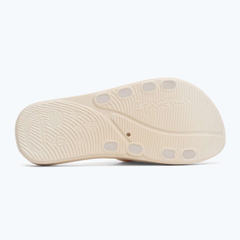 Ipanema Anat Classic beige/beige/orange children's flip-flops 4
