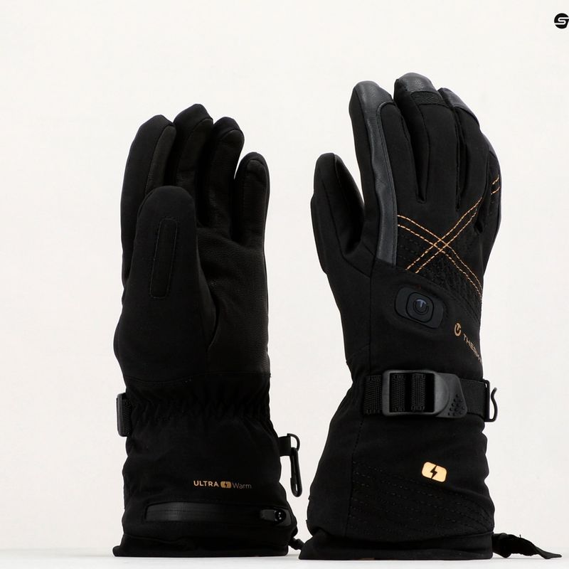 Women's heated gloves Therm-ic Ultra Heat Boost black T46-1200-002 18