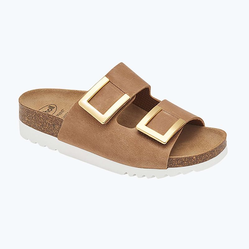 Women's flip-flops Scholl Montery 2 Straps Ad Med cognac 8