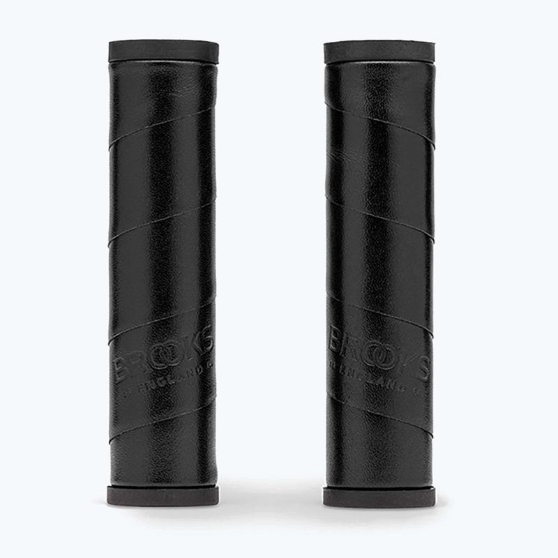 Handlebar grips Brooks England Willow Leather black