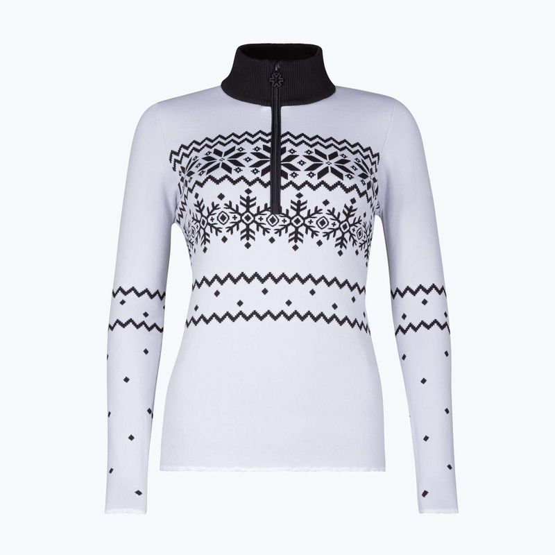 Women's thermal sweatshirt Newland Groenlandia Half Zip white/black 5