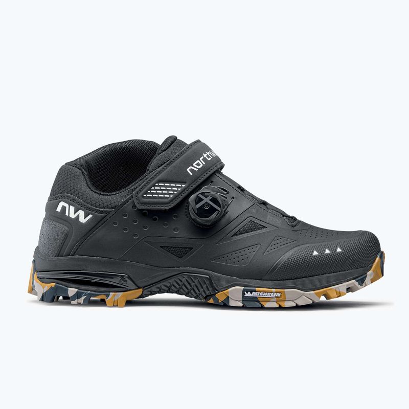 Men's MTB Cycling shoes Northwave Enduro Mid 2 black/camo 8