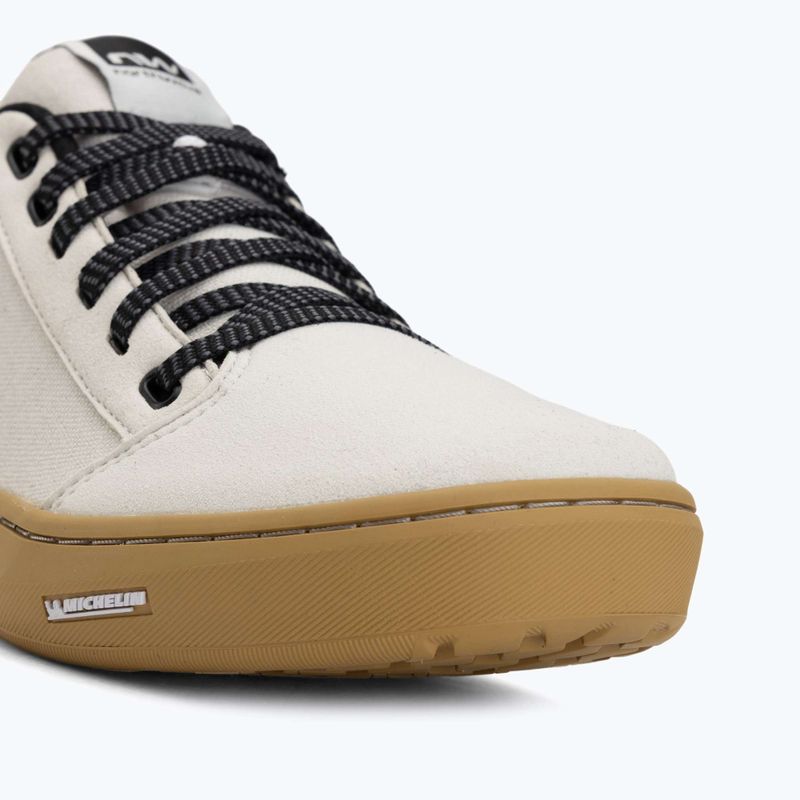 Men's cycling platform shoes Northwave Tailwhip off white 7