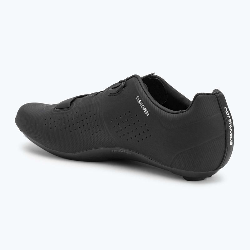 Northwave Storm Carbon black/white men's road shoes 3