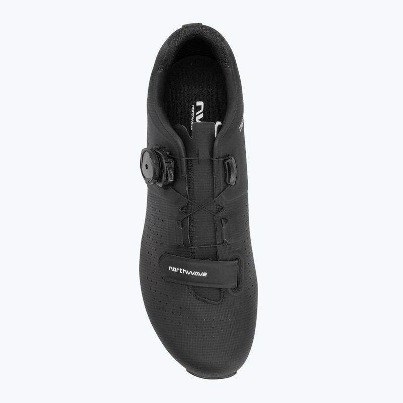 Northwave Storm Carbon black/white men's road shoes 5
