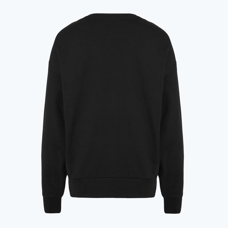 Men's sweatshirt EA7 Emporio Armani Train Visibility black / gold 2