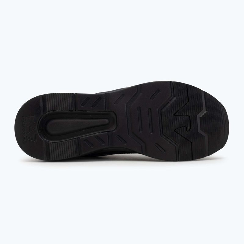 Shoes EA7 Emporio Armani Ace Runner Special triple black / silver 4