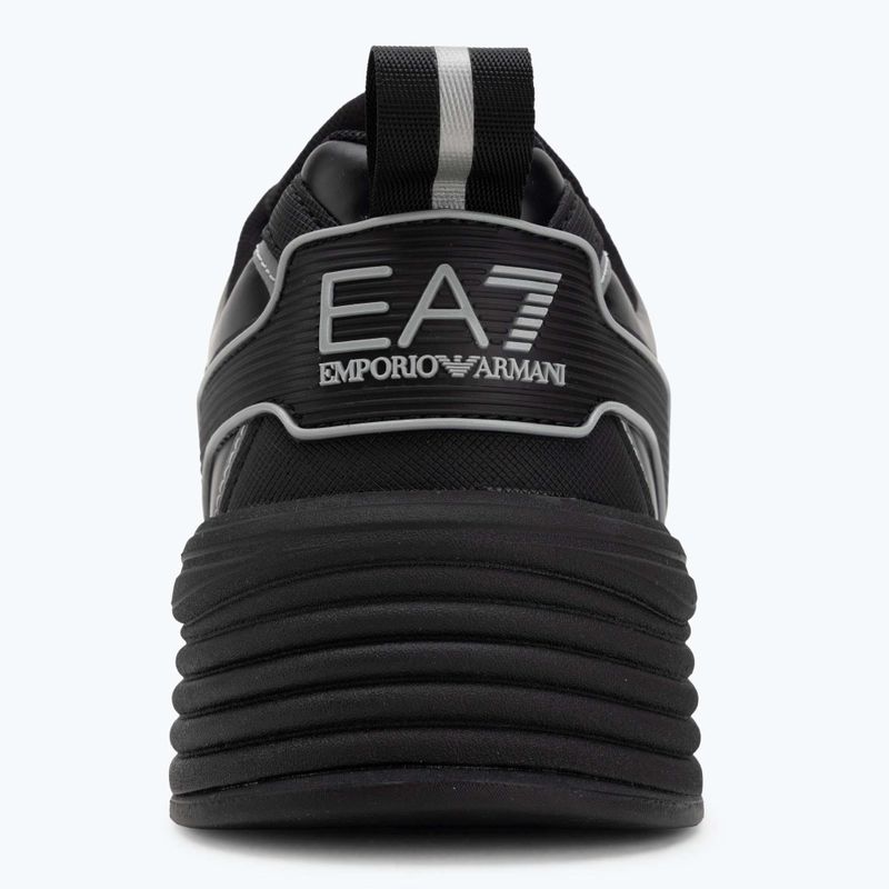 Shoes EA7 Emporio Armani Ace Runner Special triple black / silver 6