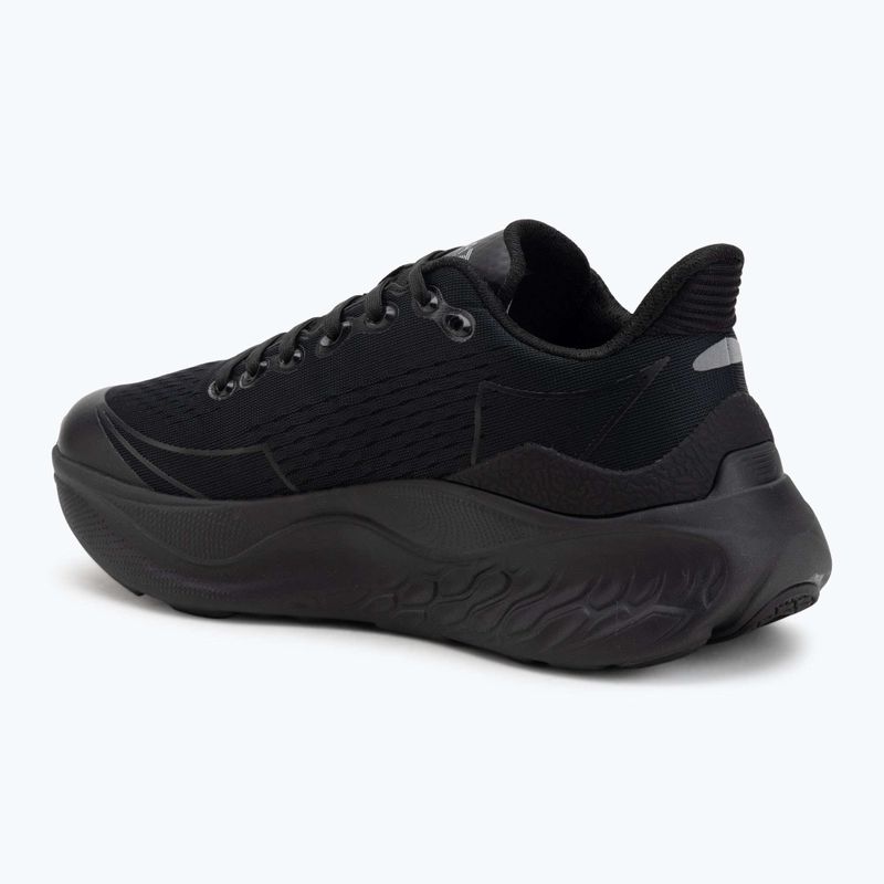 Shoes EA7 Emporio Armani Wave Cracking full black / silver 3