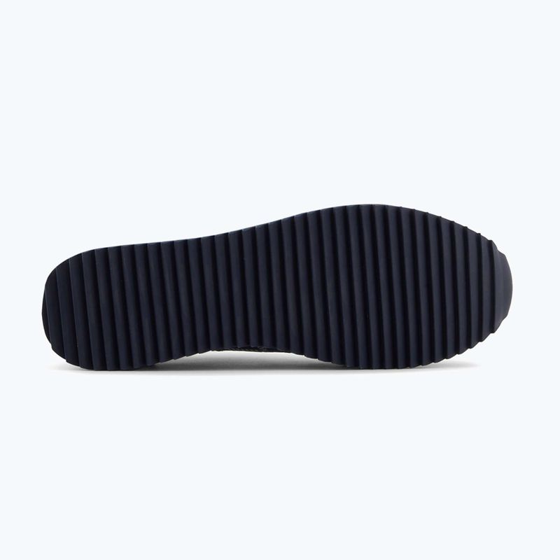 Shoes EA7 Emporio Armani Black & White Suede sky captain / deep cobal / mineral 11