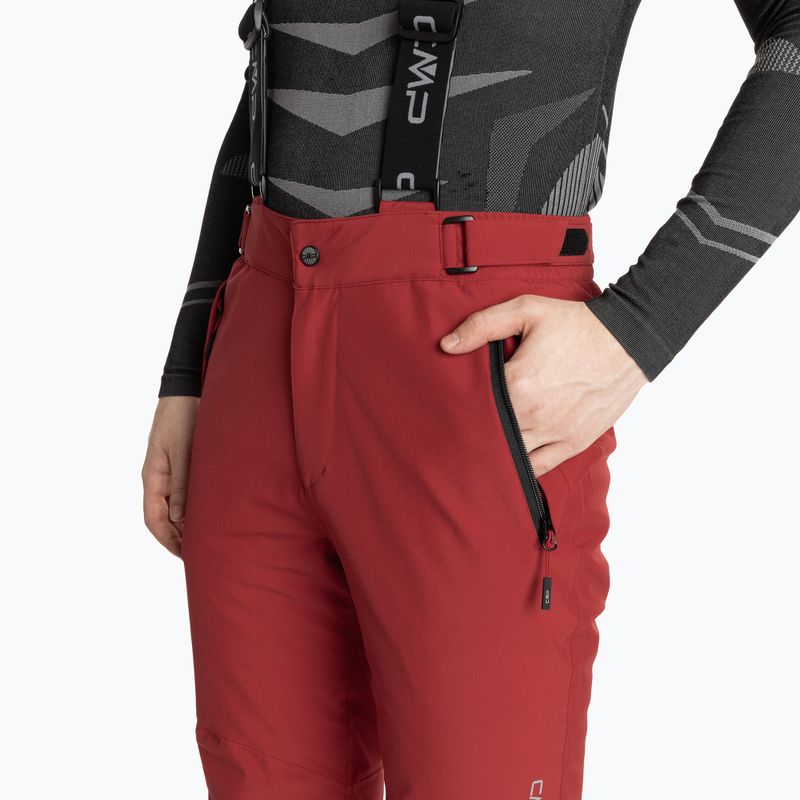 CMP men's ski trousers 3W17397N chili 3