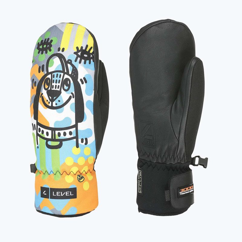 Level Vertigo Mitt Teen tribe children's ski gloves 8