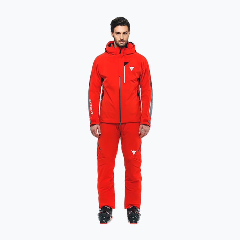 Men's ski jacket Dainese Hp Diamond II S+ fire red 3