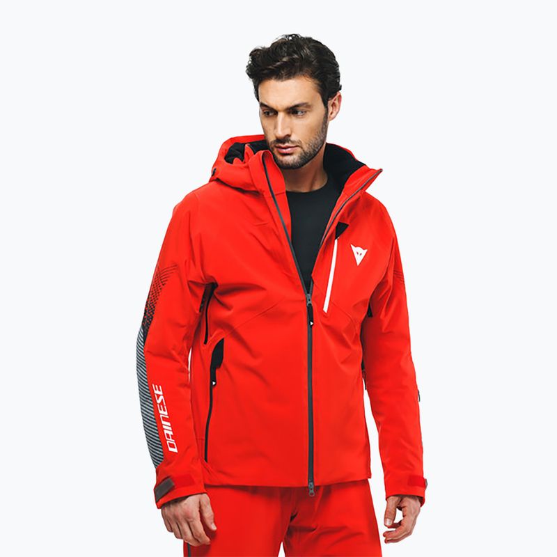 Men's ski jacket Dainese Hp Diamond II S+ fire red 5