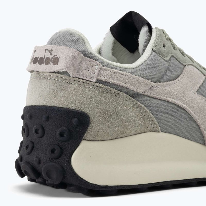 Diadora Race Suede SW crystal grey/ebony shoes 9