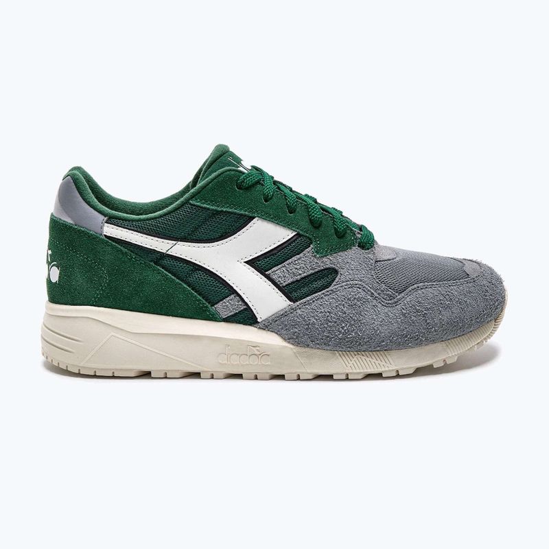 Diadora Race Suede SW crystal grey/ebony shoes 11