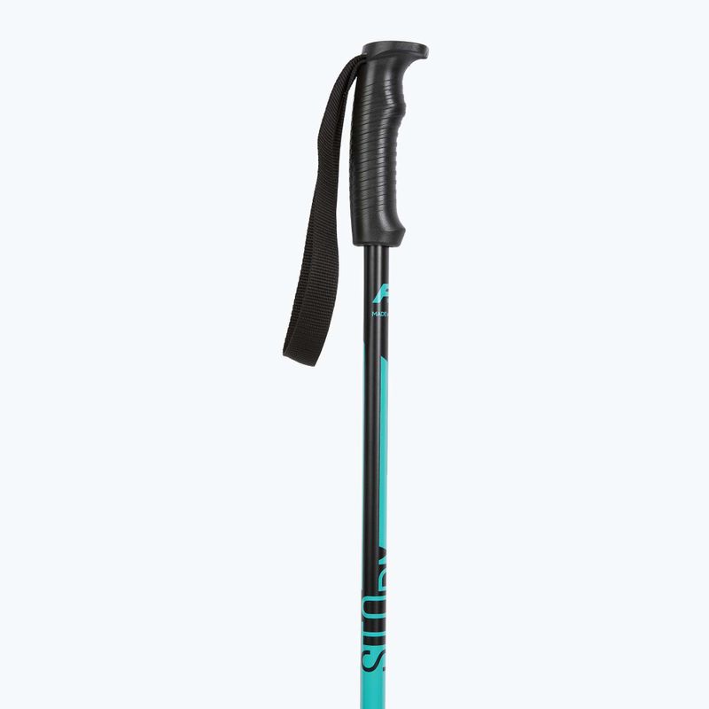 Ski poles Fizan Storm light blue 2