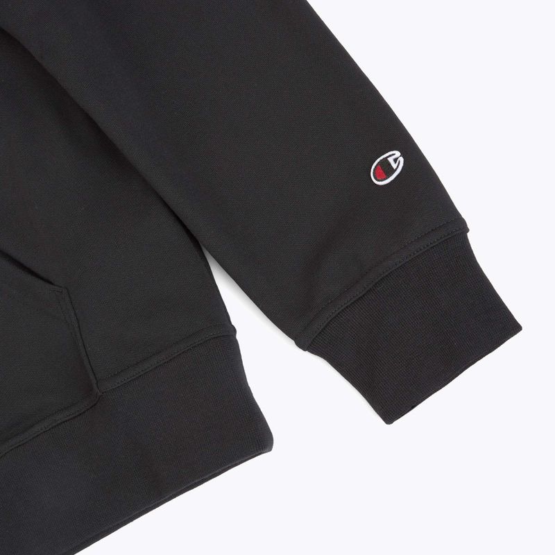 Men's sweatshirt Champion 22025 Sweatshirt Hoodie FZ black 4