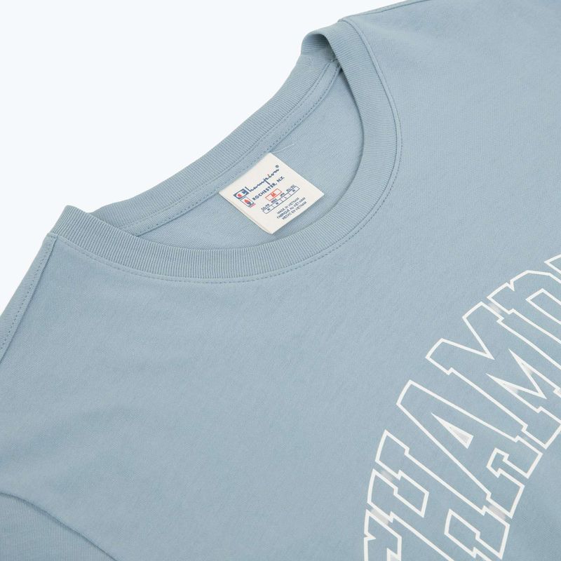 Men's T-shirt Champion 221604 Crewneck baby blue 3