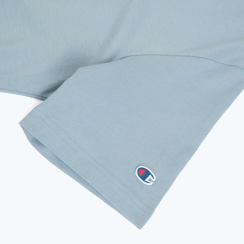 Men's T-shirt Champion 221604 Crewneck baby blue 4