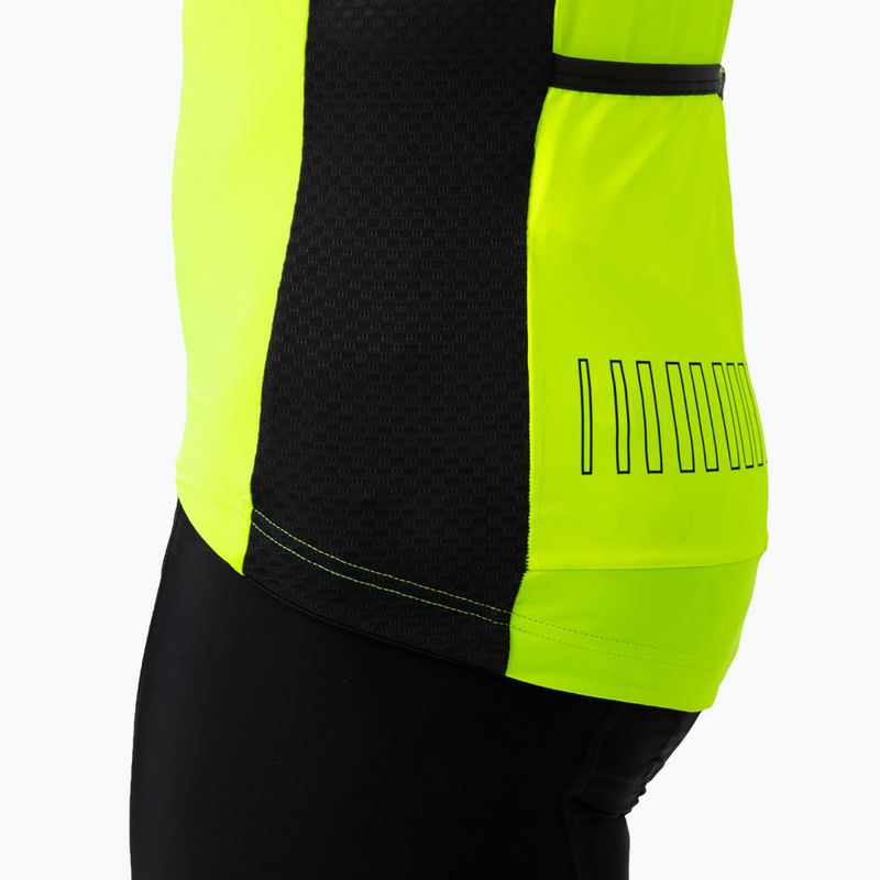 Men's Alé Color Block cycling jersey yellow L14246019 4