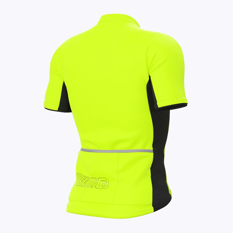 Men's Alé Color Block cycling jersey yellow L14246019 7