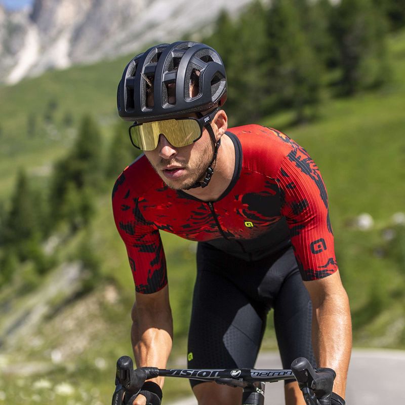 Men's cycling suit Alé Hive 2.0 red 5