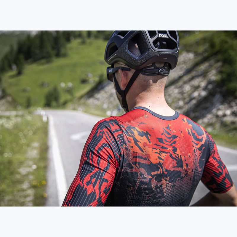 Men's cycling suit Alé Hive 2.0 red 7