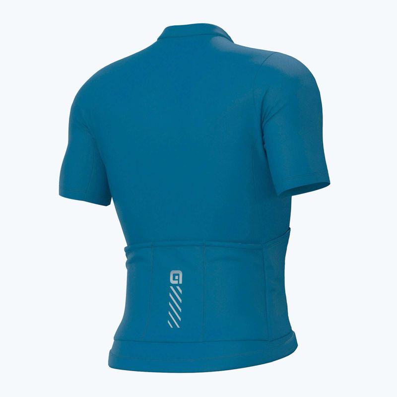 Men's Alé Color Block Off Road leaf green cycling jersey 7
