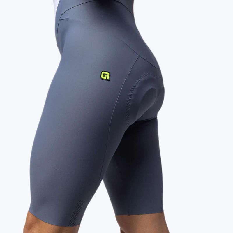 Men's cycling shorts Alé Go Bibshorts steel 4
