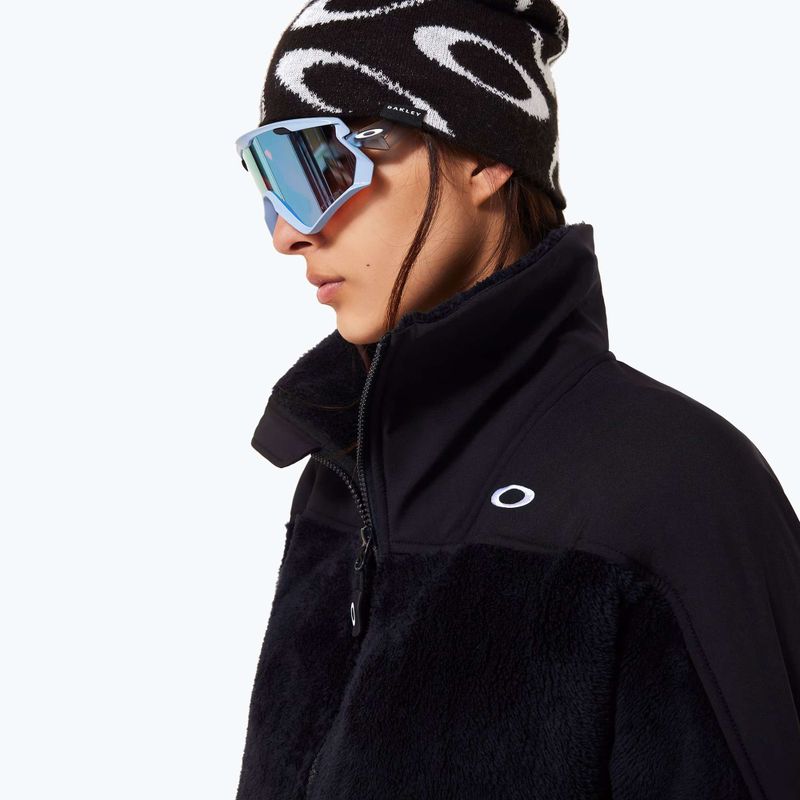Women's sweatshirt Oakley W. Mountain Fire Sherpa blackout 5
