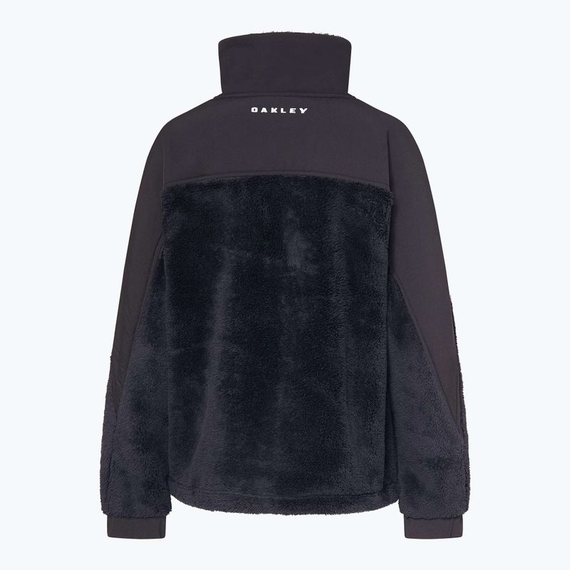Women's sweatshirt Oakley W. Mountain Fire Sherpa blackout 9