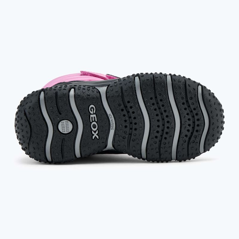 Geox Baltic ABX fuchsia/black children's snow boots 4