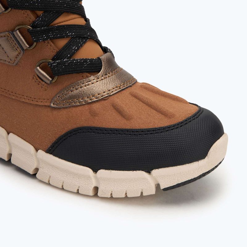Geox Flexyper ABX whisky / black children's snow boots 7