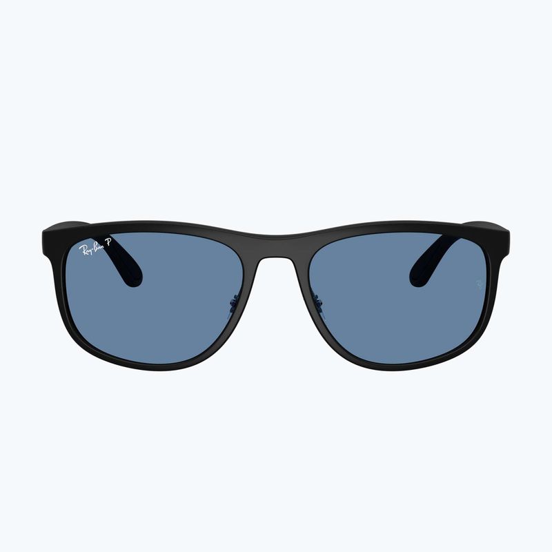 Sunglasses Ray-Ban RB4468 Polarized Lenses matte sand black/blue polarized 2