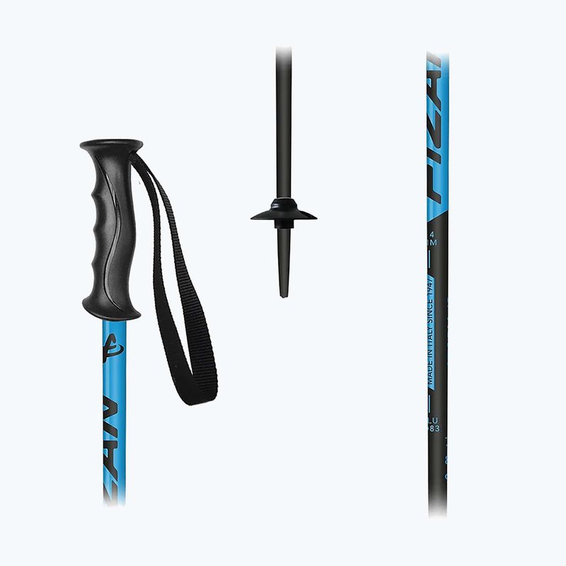 Fizan Storm Jr blue children's ski poles 5