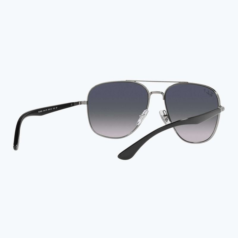 Sunglasses Ray-Ban RB3683 brass/blue grey polarized 6