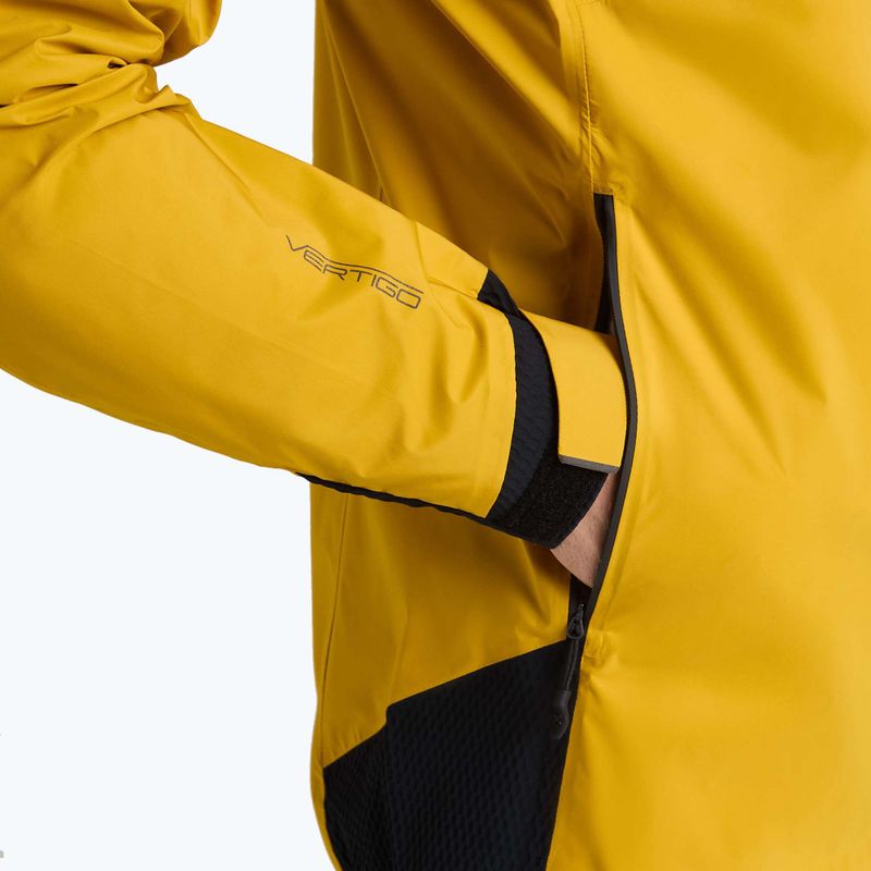 Men's rain jacket Montura Vertigo 3L mustard 9