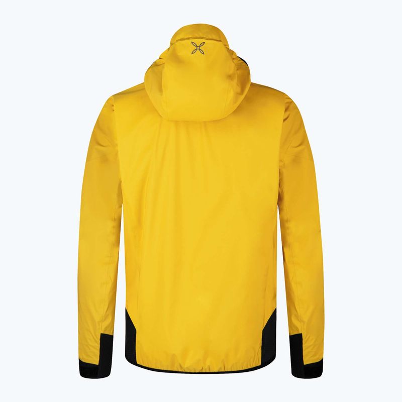 Men's rain jacket Montura Vertigo 3L mustard 14