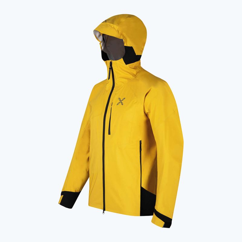 Men's rain jacket Montura Vertigo 3L mustard 15