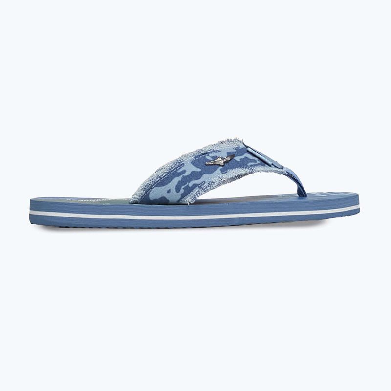 Men's flip-flops Aeronautica Militare SC0310UCT03593 camouflage blu 8