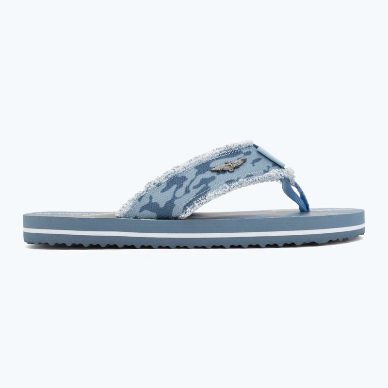 Men's flip-flops Aeronautica Militare SC0310UCT03593 camouflage blu 2