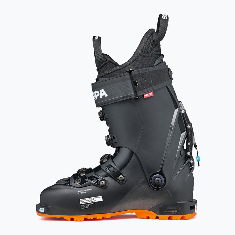 Men's SCARPA 4-Quattro SL skit boots black 12013-501 10
