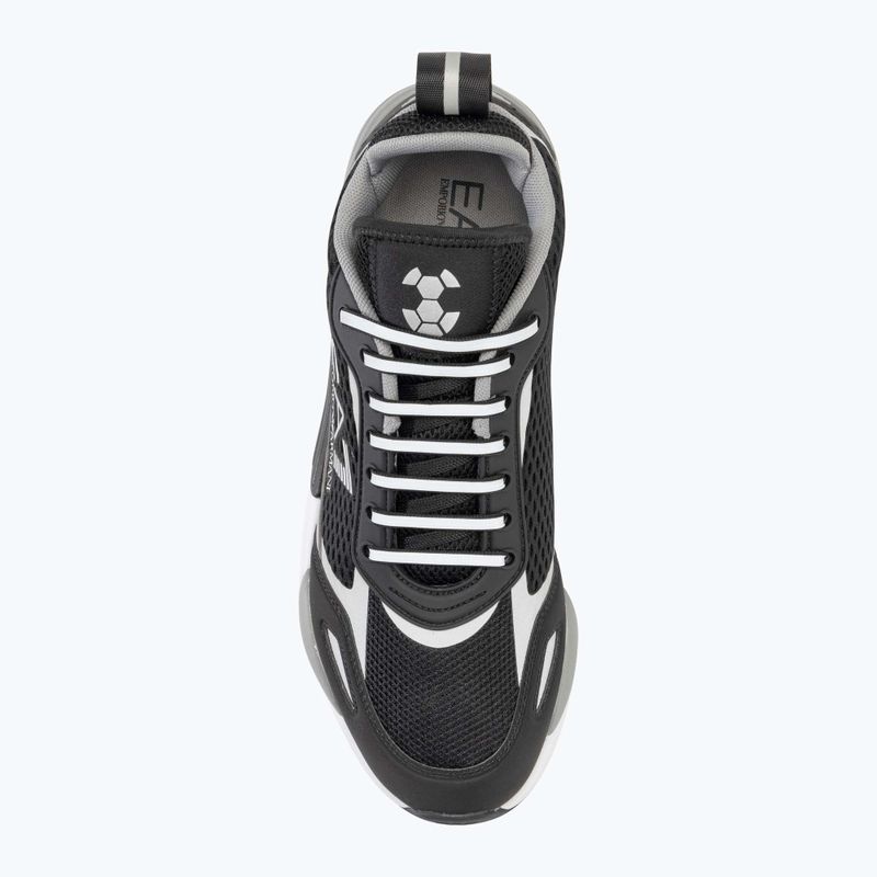 EA7 Emporio Armani Ace Runner Mesh black/ silver shoes 5