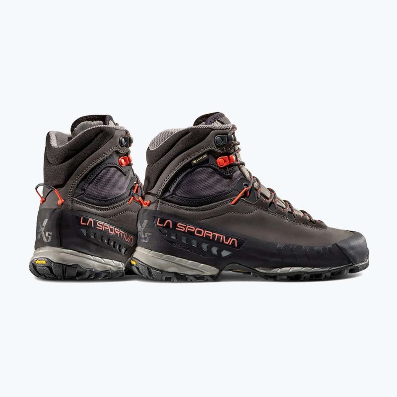 La Sportiva TX5 GTX carbon/paprika women's approach shoe 12