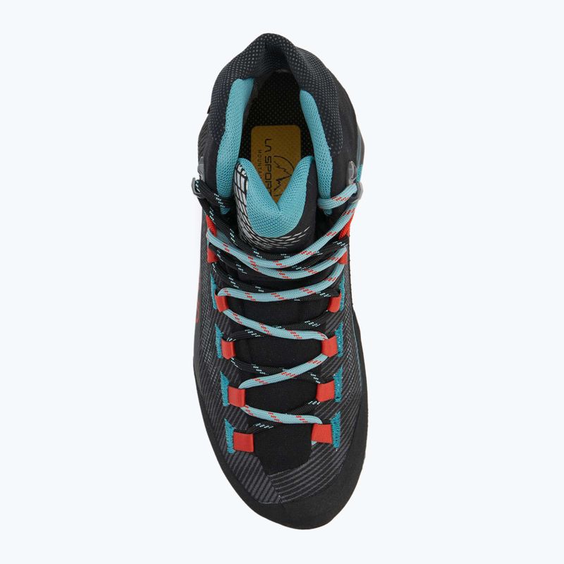 Women's trekking boots La Sportiva Aequilibrium Hike GTX carbon/everglade 5