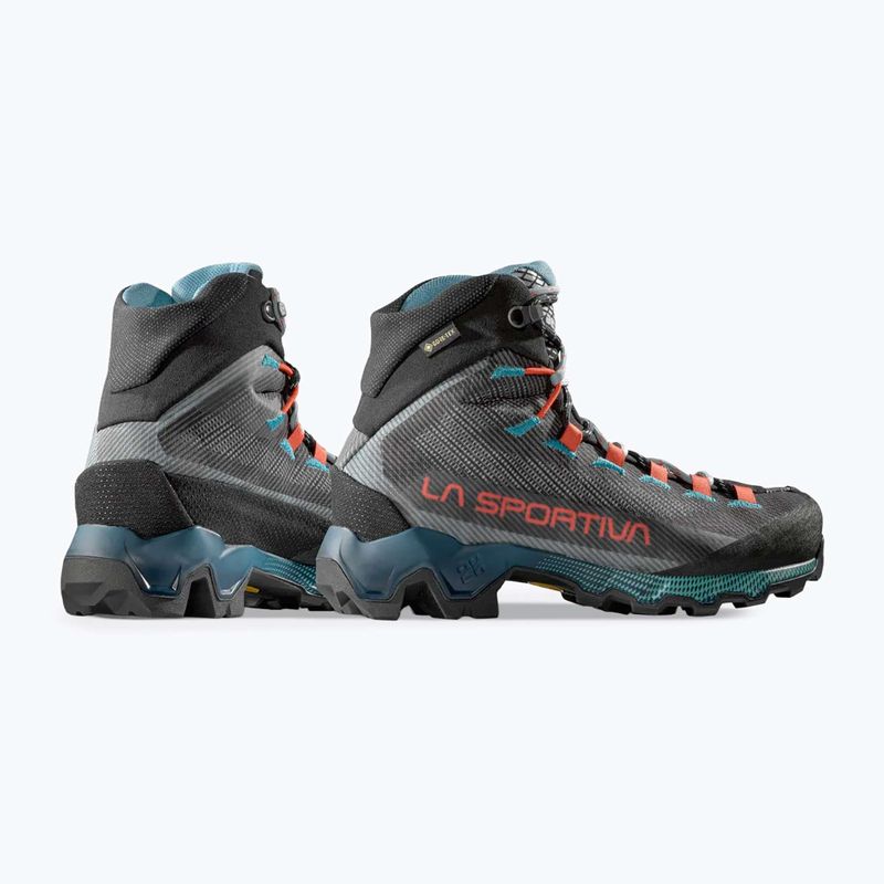 Women's trekking boots La Sportiva Aequilibrium Hike GTX carbon/everglade 13