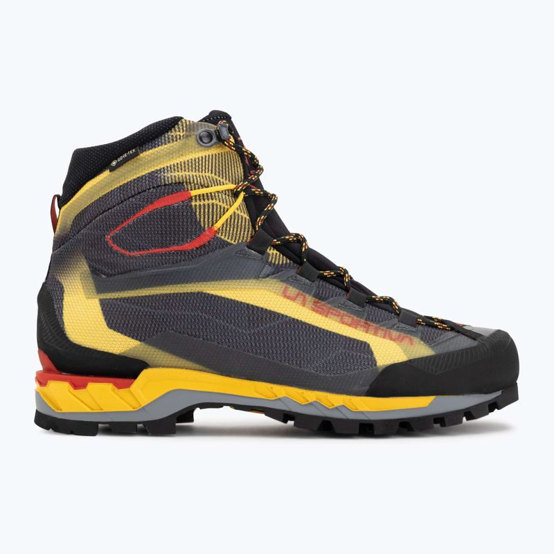Men's trekking boots La Sportiva Trango Tech GTX black/yellow 2