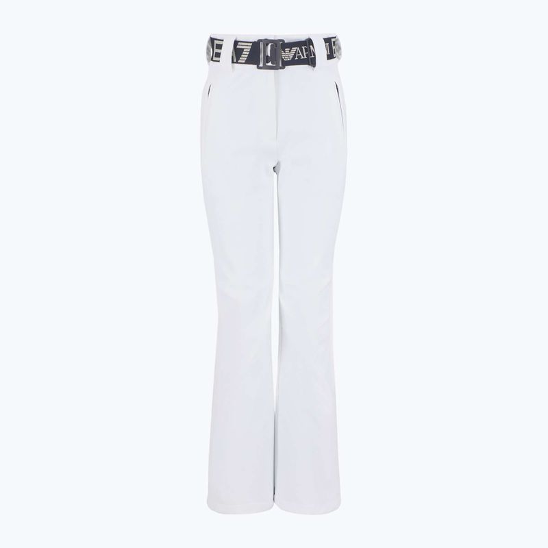 Women's ski trousers EA7 Emporio Armani Ski Kitzbuhel High Waisted Softshell white 6